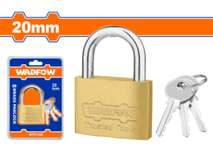 wadfow 20mm brass padlock wpd1420