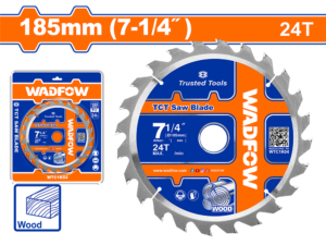 wadfow 7 1/4" tct saw blade 24t wtc1k04