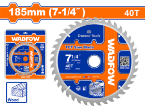 wadfow 7 1/4" tct saw blade 40t wtc1k05