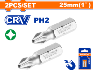 wadfow 2pcs 25mm ph2 screwdriver bit wsv1k12