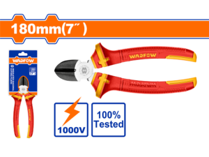 wadfow 7" insulated diagonal cutting pliers wpl3937